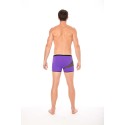 Boxer violet filet et corde