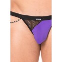 String violet filet et corde