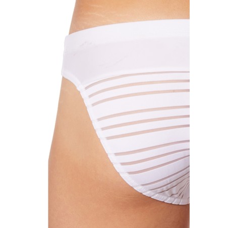 Slip brief blanc