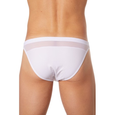 Slip brief blanc