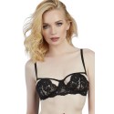 Soutien-gorge ajouré noir