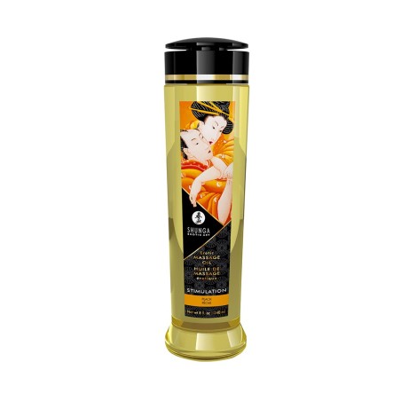 Huile de massage Stimulation pêche aphrodisiaque 240ml - CC1203