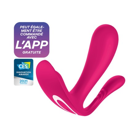 Satisfyer Vibromasseur connecté Top secret + - Satisfyer