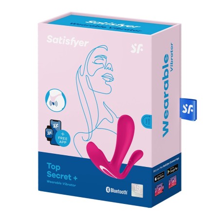 Satisfyer Vibromasseur connecté Top secret + - Satisfyer