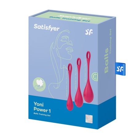 Satisfyer Set de 3 boules de geisha Yoni Power 1 - Satisfyer