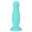 Plug anal ventouse vert pastel taille M