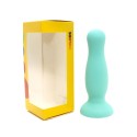 Plug anal ventouse vert pastel taille M