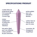 Satisfyer Vibromasseur connecté lilas USB Ultra Power Bullet 8 Satisfyer