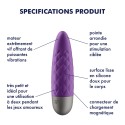 Satisfyer Vibromasseur violet USB Ultra Power Bullet 5 Satisfyer