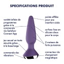 Satisfyer Plug anal vibrant connecté USB ilicious 1 violet Satisfyer