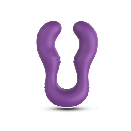 Vibromasseur Violet en forme de U double tête stimulateur point G