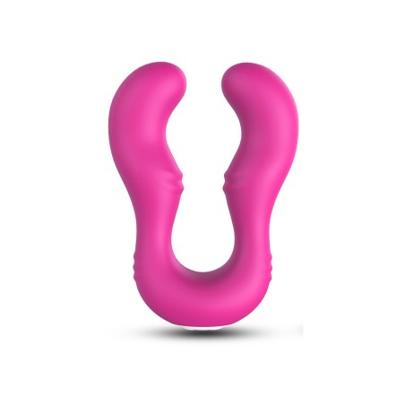 Vibromasseur Rose en forme de U double tête stimulateur point G