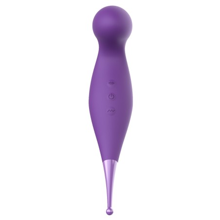 Oiseau du Paradis - Vibromasseur 2 en 1 avec vibration violet