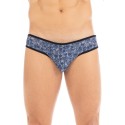 Slip imprimé bleu Paradise - LM2304-61BLU