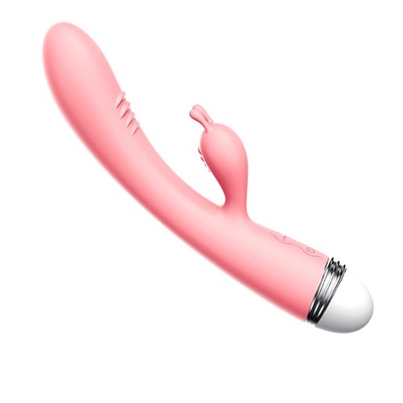 Vibromasseur Rabbit rose vintage 10 vitesse USB