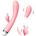 Vibromasseur Rabbit rose vintage 10 vitesse USB