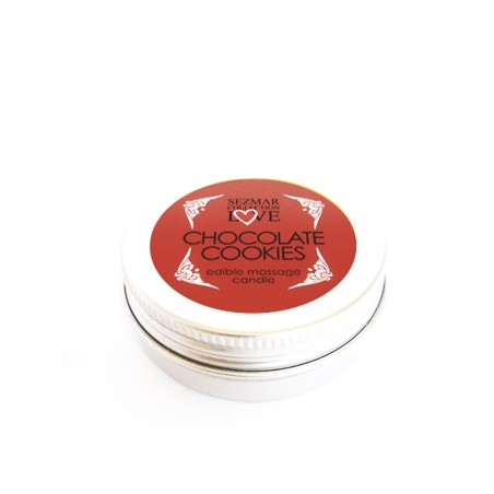 Mini Bougie de massage Chocolat Cookies 30ml