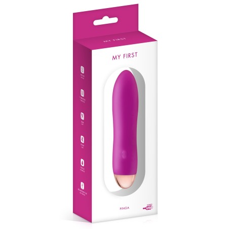 Vibromasseur rose lisse 7 vitesses USB - CC5740160050