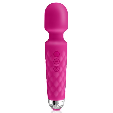 Vibromasseur wand rose 20 vitesses USB - CC5310500050