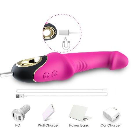 Vibromasseur rose G-spot JoyBlade vibrations puissantes