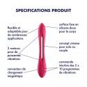 Sextoy multifonctions - vibromasseur, cockring, stimulateur de clitoris Satisfyer