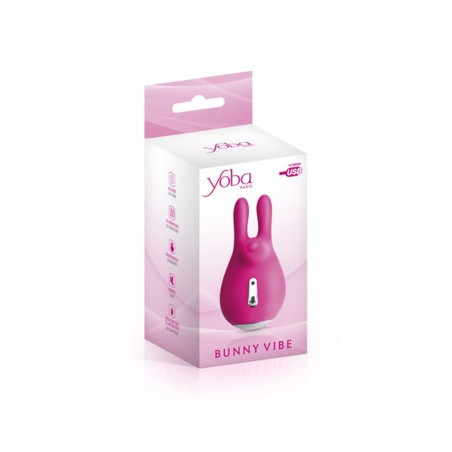 Stimulateur de clitoris Bunny Vibe rose Yoba