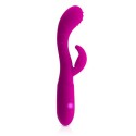 Vibromasseur rabbit Bess rose USB point G 10 programmes