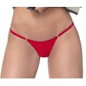 String dentelle rouge