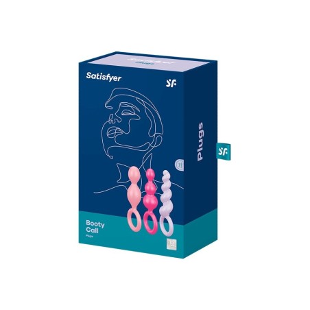 Satisfyer Coffret 3 plugs Satisfyer couleur