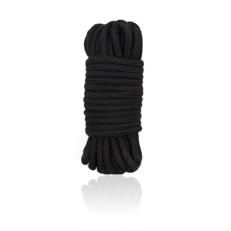 Corde bondage noire 10 mètres