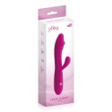 Vibromasseur rabbit Becca rose USB avec gland stimulant 10 programmes - CC531061