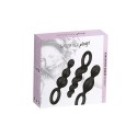 Satisfyer Coffret 3 plugs Satisfyer noirs