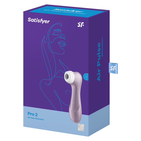 Stimulateur de clitoris violet Pro 2 Satisfyer