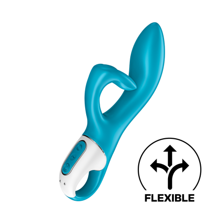 Vibromasseur rabbit bleu USB Embrace Me Satisfyer