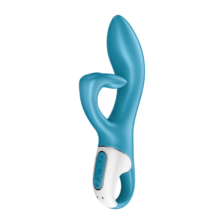 Vibromasseur rabbit bleu USB Embrace Me Satisfyer