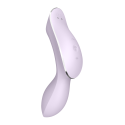 Vibromasseur et stimulateur de clitoris violet,  Curvy Trinity 2