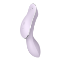 Vibromasseur et stimulateur de clitoris violet,  Curvy Trinity 2