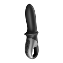 Vibromasseur noir USB, chauffant et connecté Hot Passion Satisfyer