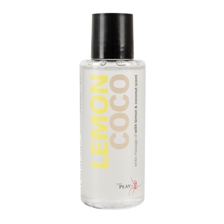 Huile de massage érotique Citron vert et Noix de coco - 100 ml