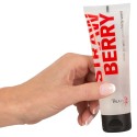 Lubrifiant à base d'eau arôme fraise, végétalien 80 ml