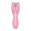 Satisfyer Vibromasseur point G avec stimulateur de clitoris USB rose Threesome 3 Satisfyer