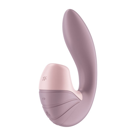 Satisfyer Vibromasseur point G avec stimulateur clitoris USB rose Supernova Satisfyer