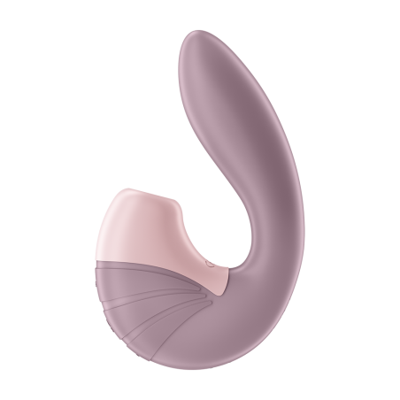 Satisfyer Vibromasseur point G avec stimulateur clitoris USB rose Supernova Satisfyer