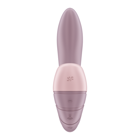 Satisfyer Vibromasseur point G avec stimulateur clitoris USB rose Supernova Satisfyer