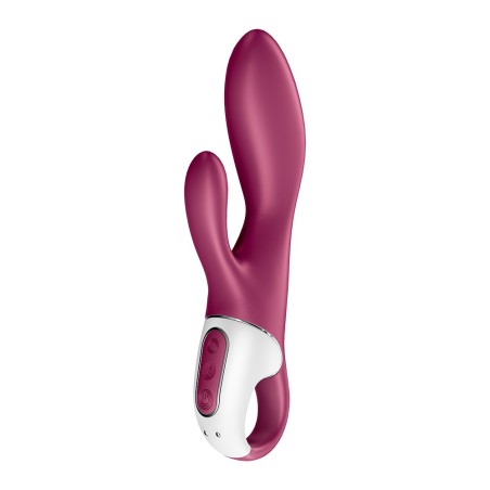 Satisfyer Rabbit chauffant connecté USB rouge Heated Affair Satisfyer