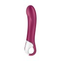 Satisfyer Vibromasseur chauffant connecté USB rouge Big Heat Satisfyer