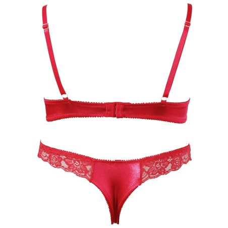 Ensemble 2 pièces rouge sexy