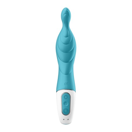 Satisfyer Vibromasseur rainuré Point A couleur turquoise A-Mazing 2 Satisfyer