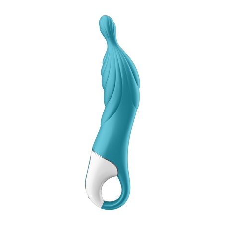 Satisfyer Vibromasseur rainuré Point A couleur turquoise A-Mazing 2 Satisfyer