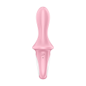 Vibromasseur anal gonflant connecté rose USB Air Pump Booty 5 Satisfyer - CC597803